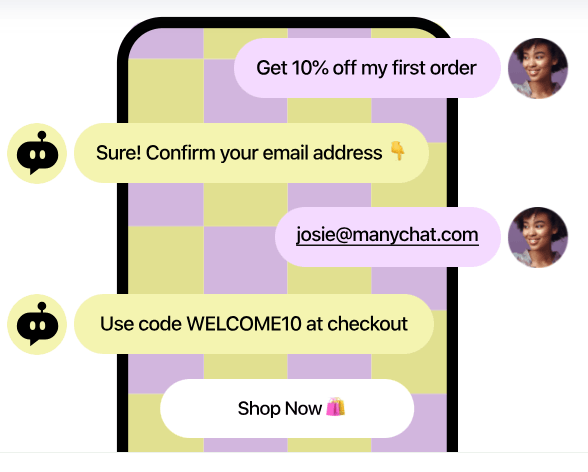 ManyChat demo